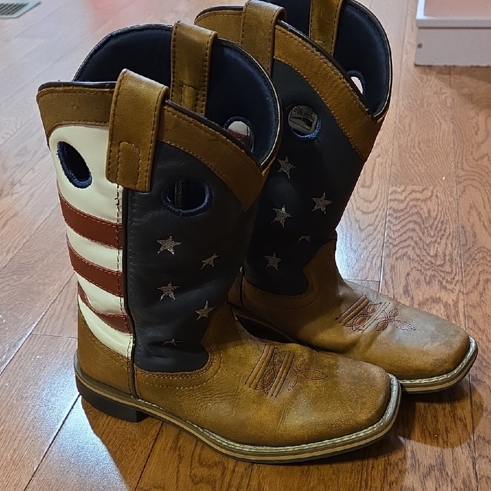 Children's Star-Spangled Cowboy Boots